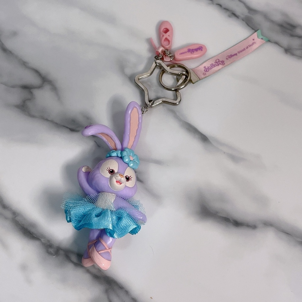 🎉3/$30 Stella-Lou Tokyo Disney Sea Ballerina Keychain GUC